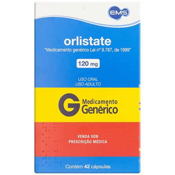 ORLISTATE 120MG 42 CÁPSULAS